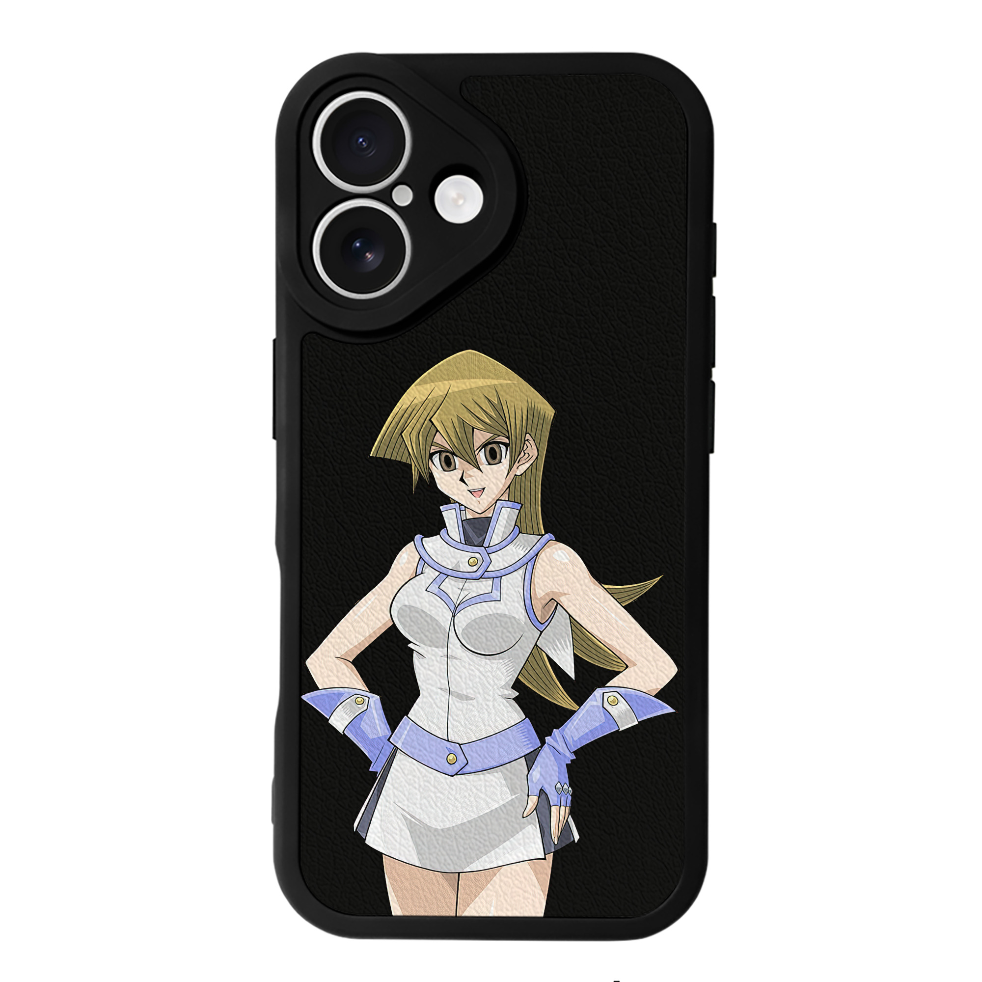 遊☆戯☆王 Yu-Gi-Oh! 【iPhone 16シリーズ対応】シリコンスマホケース（レザー調） 材質：シリコン